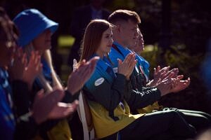 Світлина. Президент відзначив українських паралімпійців та їхніх тренерів державними нагородами. Спорт, Паралімпійські ігри, тренер, Володимир Зеленський, паралімпійці, державна нагорода