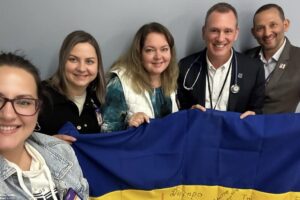 Світлина. Українські фахівці з реабілітації переймають досвід у передовій клініці США. Навчання, пацієнт, відновлення, США, Центр реабілітації, фахівчиня