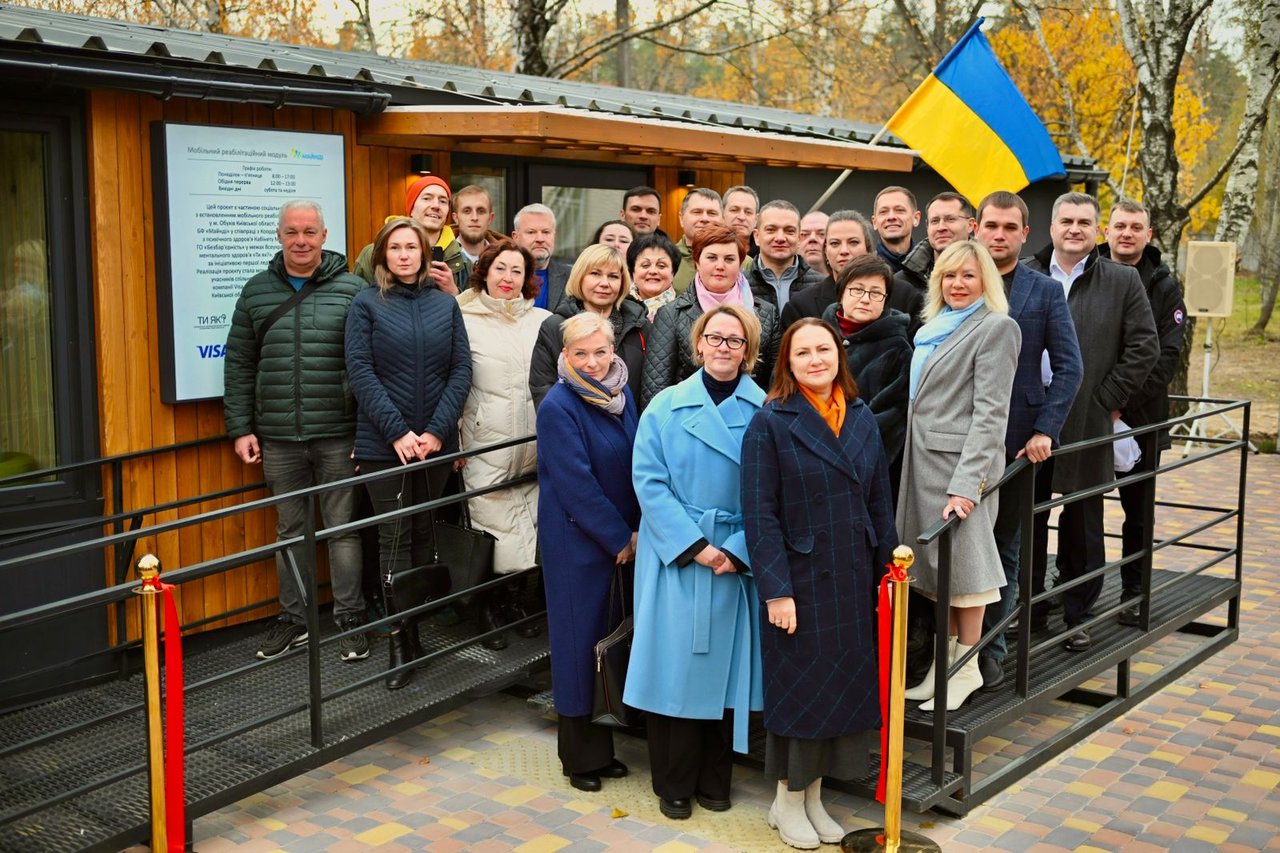 В Обухові відкрився мобільний реабілітаційний модуль для фізичного та психологічного відновлення (ФОТО). відновлення, допомога, мобільний реабілітаційний модуль, обухів, проєкт