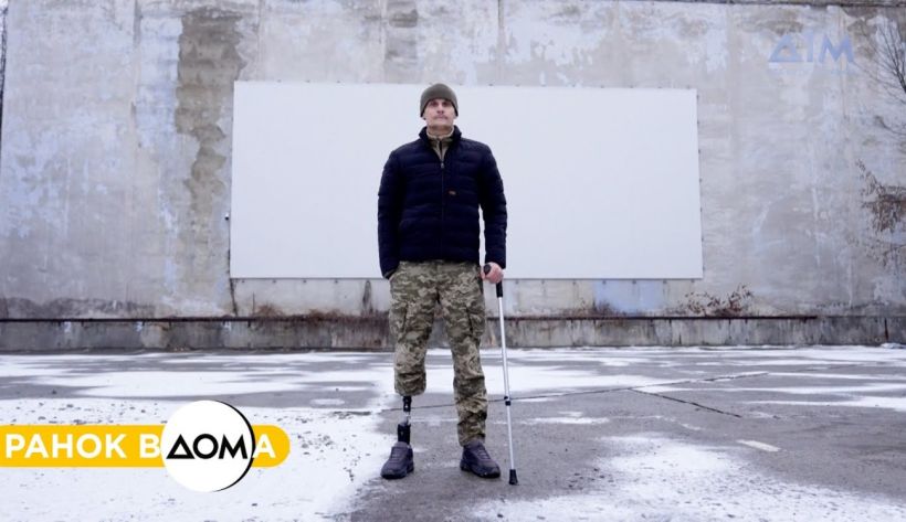 Пекло війни, важке поранення і тривала реабілітація: про що зараз мріє воїн Сергій Єлістратов (ВІДЕО). воїн, поранення, протез, протезування, сергій єлістратов