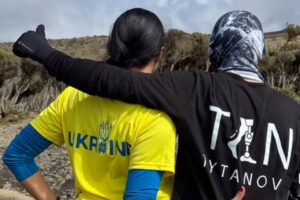 Світлина. Кіліманджаро після ампутації: як українка разом із ветераном підкорює вершини світу. Життя і особистості, проєкт, сходження, Кіліманджаро, Степан Коробкін, Тетяна Яловчак