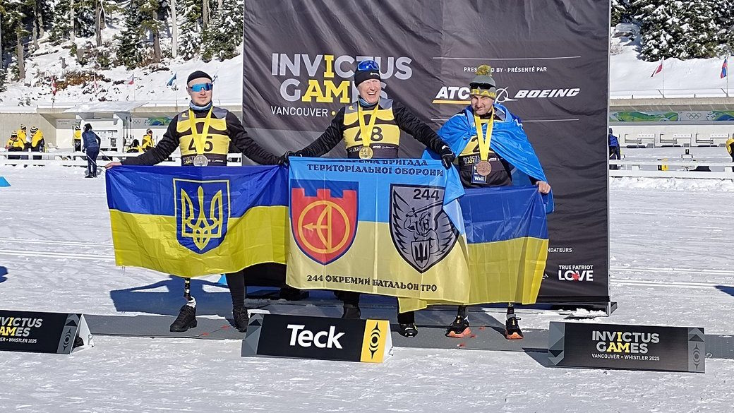 Перше “золото” і потрійний подіум: українці зібрали комплект медалей у лижних перегонах Ігор нескорених-2025. ігри нескорених, змагання, лижні перегони, медаль, нагорода