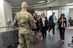 Світлина. Фахівці обласного госпіталю ветеранів війни вивчали американський досвід з реабілітації військових. Реабілітація, військовий, США, досвід, вивчення, КНП Хмельницький обласний госпіталь ветеранів війни