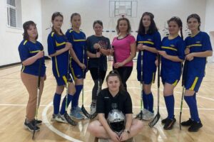 Світлина. Спортсменки Житомирщини готуються до зимових Ігор Спеціальної Олімпіади. Спорт, підготовка, Спеціальна Олімпіада, збірна України, флорбол, Олімпійські ігри