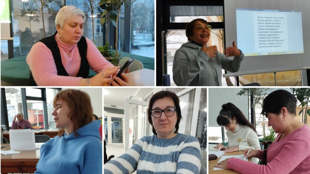 Весна нових можливостей: Жінки-лідерки громадських організацій людей з інвалідністю взяли участь у тренінгу з ментаніуму. інвалідність, жінки-лідерки, житомирська область, ментаніум, тренинг