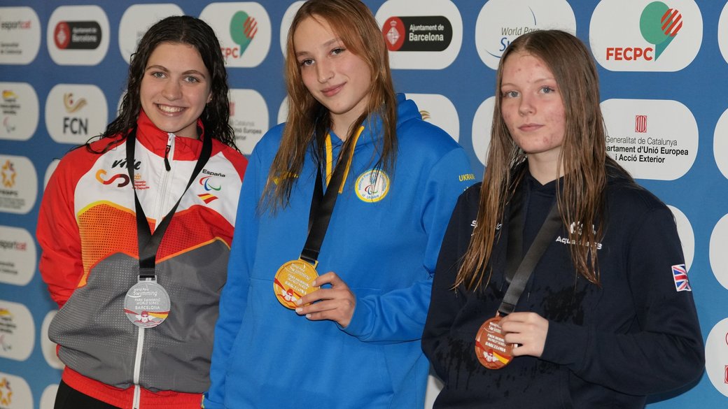 Вероніка Коржова з Донеччини встановила рекорд з пара-плавання в Європі. вероніка коржова, пара-плавання, плавчиня, рекорд, чемпіонат європи