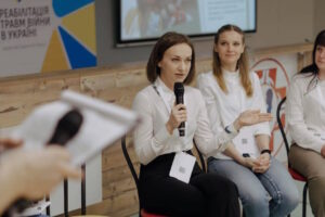 Світлина. Дитяча реабілітація в умовах війни: як змінюється підхід?. Реабілітація, Київ, війна, обговорення, Всеукраїнська конференція, Реабілітація у педіатрії