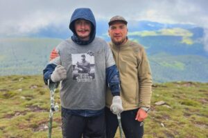 Світлина. Боєць ССО Станіслав Зорій прибув до США на перепротезування. Реабілітація, протез, США, Станіслав Зорій, боєць ССО, перепротезування