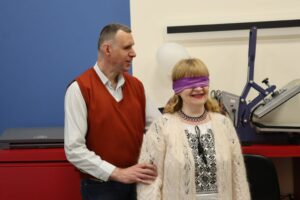 Світлина. Ужгородська бібліотека провела воркшоп про інклюзивну комунікацію. Новини, інвалідність, Ужгород, бібліотека, воркшоп, взаємодія