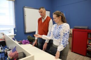 Світлина. Ужгородська бібліотека провела воркшоп про інклюзивну комунікацію. Новини, інвалідність, Ужгород, бібліотека, воркшоп, взаємодія