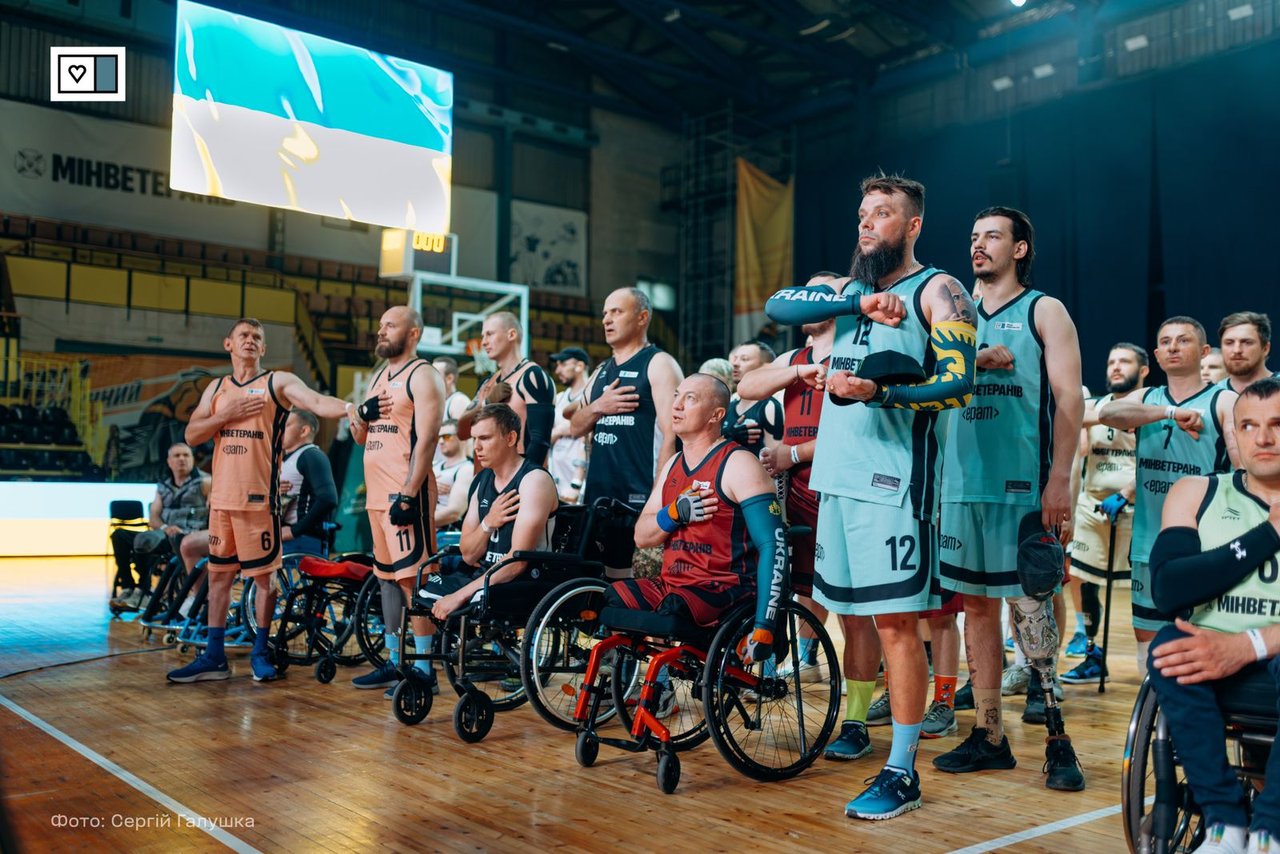 У Києві відбулися перші Всеукраїнські змагання з баскетболу на кріслах колісних серед ветеранів і ветеранок (ФОТО). баскетбол, ветеран, змагання, київ, крісло колісне