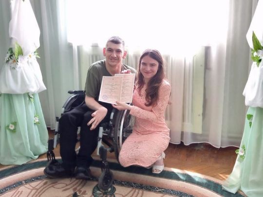 «Хіба може бути щасливою дівчина, яка виходить заміж за інваліда?»: герой «ФАКТІВ» Володимир Малуха зі складною формою ДЦП одружився. володимир малуха, дцп, музика, одруження, тетяна чернявська