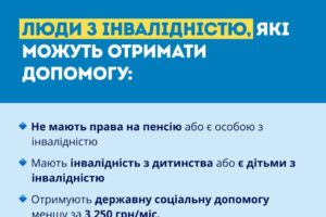 Світлина. ООН продовжила програму з підтримки пенсіонерів та людей з інвалідністю до липня 2025 року: хто може скористатись. Закони та права, інвалідність, підтримка, грошова допомога, пенсіонер, ООН