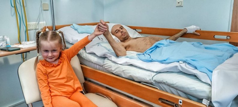 Захисник, переживший 120 операцій, відправився на складне протезування (ВІДЕО). захисник, олександр безверхній, поранення, протезування, сша