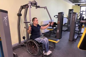 Світлина. Басейн, адаптивні види спорту та гірське повітря: на Львівщині стартував реабілітаційний табір для військових. Реабілітація, ветеран, поранення, військовий, Львівщина, реабілітаційний табір