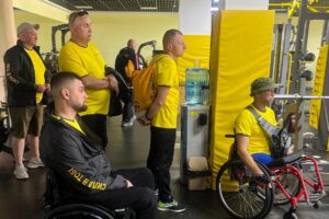 Світлина. Басейн, адаптивні види спорту та гірське повітря: на Львівщині стартував реабілітаційний табір для військових. Реабілітація, ветеран, поранення, військовий, Львівщина, реабілітаційний табір