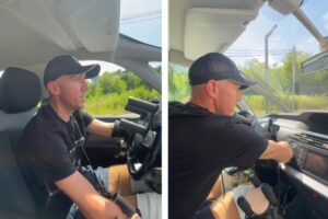 “Я більше ні від кого не залежу”: львів’янин, який втратив обидві руки та ноги на війні, водить авто (ВІДЕО)