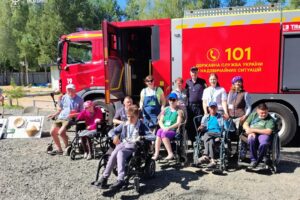 Без бар’єрів до безпеки: на Ковельщині рятувальники провели навчання для громадян з інвалідністю (ФОТО)