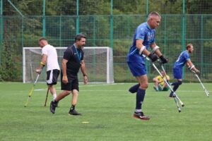 Світлина. Найкращі тренери з ампфутболу у світі приїхали до Львова, щоб поділитись досвідом з українськими ветеранами. Реабілітація, Львів, семінар, тренер, ампфутбол, Туреччина