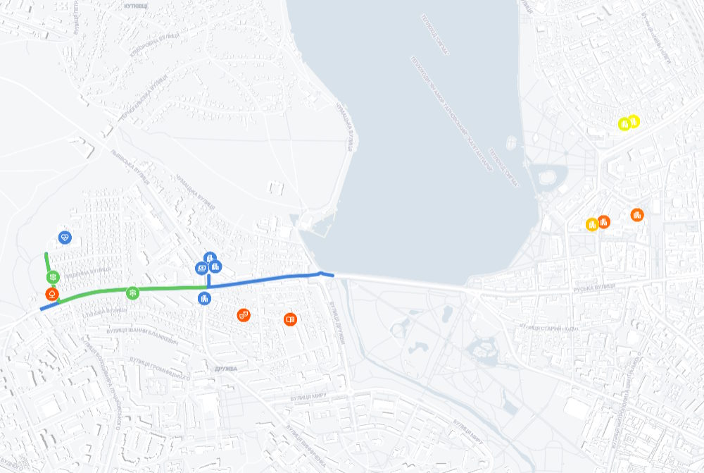 Тернопіль продовжує вносити об’єкти на всеукраїнську мапу безбар’єрності. інвалідність, доступність, лун, мапа безбар’єрності, тернопіль
