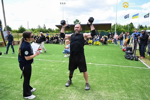 Військові та ветерани змагалися на «Іграх Героїв» у Великому Любені. ігри героїв, військовий, великий любінь, ветеран, змагання