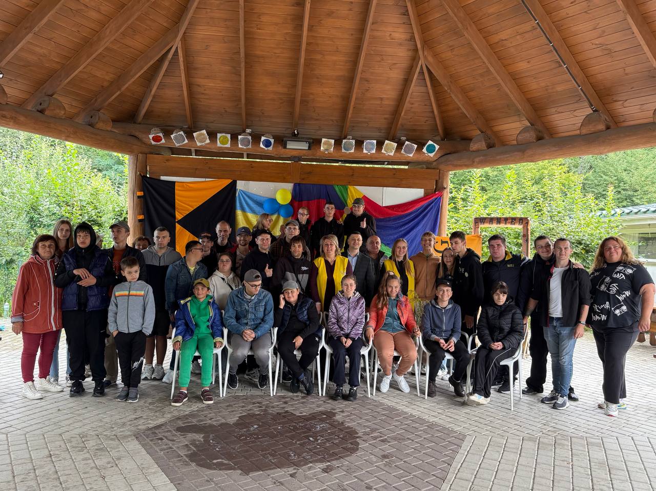 На Вінниччині для дітей та молоді з інвалідністю організували інклюзивний молодіжний оздоровчий табір (ФОТО). інвалідність, вінниччина, підтримане проживання, послуга, табір