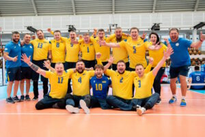 Національні пара збірні з волейболу – бронзові призери чемпіонатів Європи з волейболу сидячи