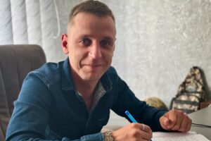 Світлина. «Хочу продовжити службу та бути корисним людям»: історія ветерана Євгенія Мотчаного з Чернігівщини, який після поранення знайшов себе в поліції. Робота, ветеран, поранення, поліція, служба, Євгеній Мотчаний