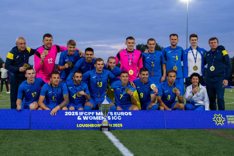 Українські пара футболісти – перші в Європі!. дцп, пара футболісти, переможець, спортсмен, чемпіонат європи