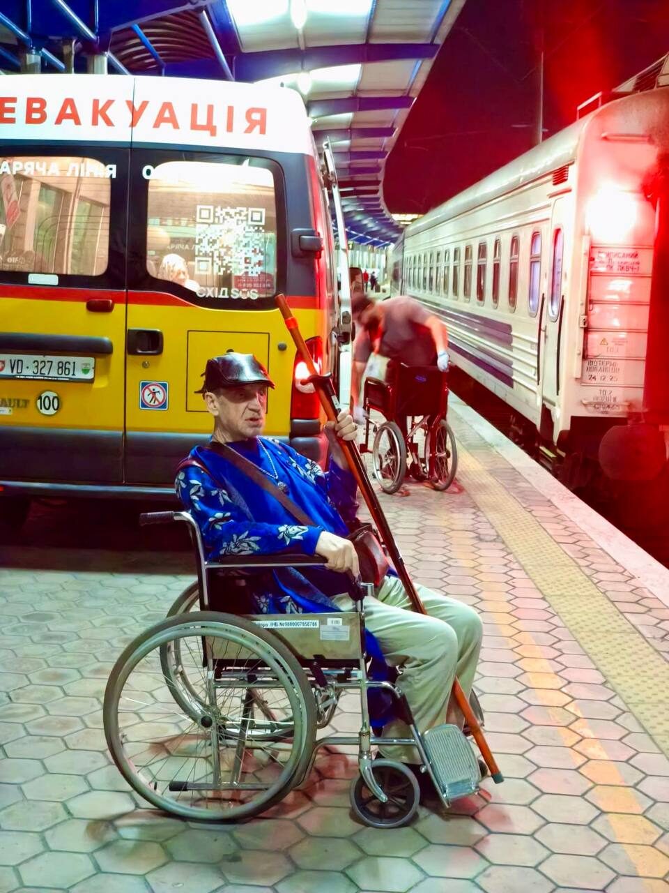 Укрзалізниця продовжує допомагати в евакуації з Дніпра маломобільних людей (ФОТО). інвалідність, дніпро, евакуація, житомирська область, укрзалізниця
