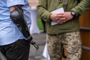 Світлина. У Богуславі запрацював мобільний реабілітаційний центр. Реабілітація, допомога, пацієнт, лікарня, Богуслав, мобільний реабілітаційний центр