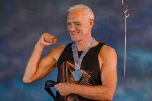 Світлина. Криворізький ветеран Олег Гринченко взяв срібло на Всеукраїнських змаганнях з параклаймбінгу. Спорт, інвалідність, ветеран, змагання, Олег Гринченко, параклаймбінг