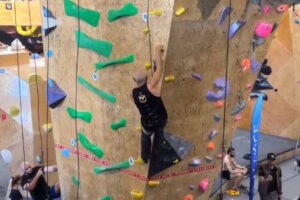 Світлина. Криворізький ветеран Олег Гринченко взяв срібло на Всеукраїнських змаганнях з параклаймбінгу. Спорт, інвалідність, ветеран, змагання, Олег Гринченко, параклаймбінг