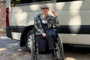 Світлина. Соціальне таксі: рік роботи в Одесі. Безбар'єрність, інвалідність, послуга, соціальне таксі, Одеса, ГО Безбар’єрні