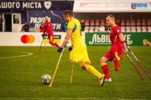 Світлина. Черкаси прийняли ІІІ тур Чемпіонату України з ампфутболу: МСК «Дніпро» впевнено серед лідерів. Реабілітація, ветеран, спортсмен, Черкаси, Чемпіонат України, ампфутбол