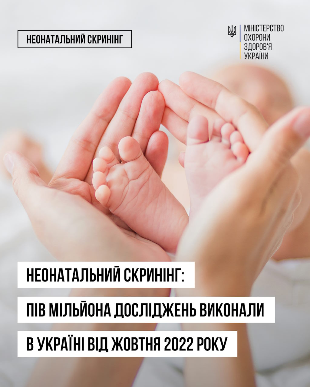 Розширений неонатальний скринінг: пів мільйона досліджень на рідкісні захворювання виконали немовлятам в Україні. дослідження, немовлята, неонатальний скринінг, обстеження, рідкісні захворювання