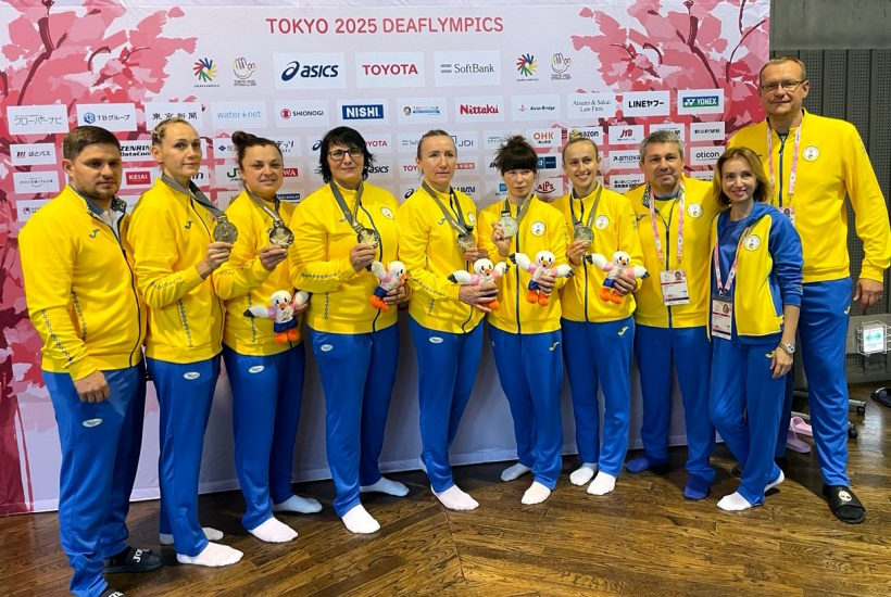 Ще одне золото України на Дефлімпіаді в Токіо. дефлімпіада, дефлімпійські ігри, нагорода, порушення слуху, токио
