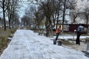Світлина. Калуська громада розширює мережу безбар’єрних маршрутів: що вже зробили, і що планують робити. Безбар'єрність, інвалідність, облаштування, доступ, безбарʼєрний маршрут, Калуська громада