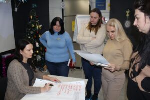 Світлина. Міграційники Харкова пройшли тренінг з інклюзивної взаємодії. Навчання, інвалідність, тренинг, Харків, працівник, міграційна служба