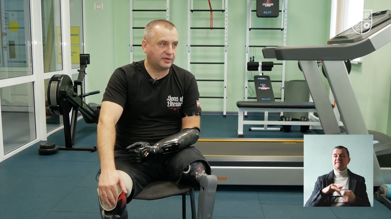 Ветеран з трьома ампутаціями Сергій Кумчак кермує автомобілем і веде активний спосіб життя (ВІДЕО). ампутація, ветеран, поранення, протез, сергій кумчак