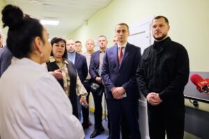 Світлина. Микола Калашник: У Бориспільській багатопрофільній лікарні завершено створення нового стаціонарного реабілітаційного відділення. Реабілітація, інвалідність, лікарня, відновлення, реабілітаційне відділення, Бориспіль