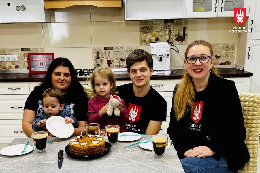 Родина Чопей нарешті повертається додому: захисник Маріуполя отримав квартиру за програмою «Вдома» (ФОТО). го серце азовсталі, захисник, квартира, мариуполь, петро чопей