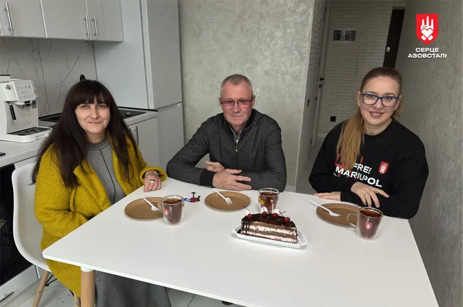 У 62 роки став на захист Маріуполя: пастор Анатолій Волошин отримав нову квартиру за програмою «Вдома» (ФОТО). анатолій волошин, захисник, квартира, мариуполь, серце азовсталі