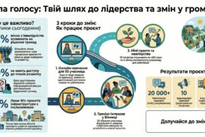 Стартує проєкт «Сила голосу: школа адвокації для жінок»