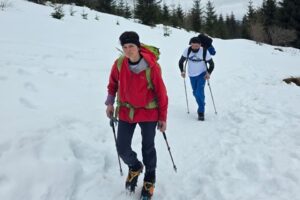 Світлина. «Мандротерапія» на Говерлі: ветерани на протезах подолали складний зимовий маршрут. Реабілітація, протез, ветеран, Говерла, сходження, Мандротерапія