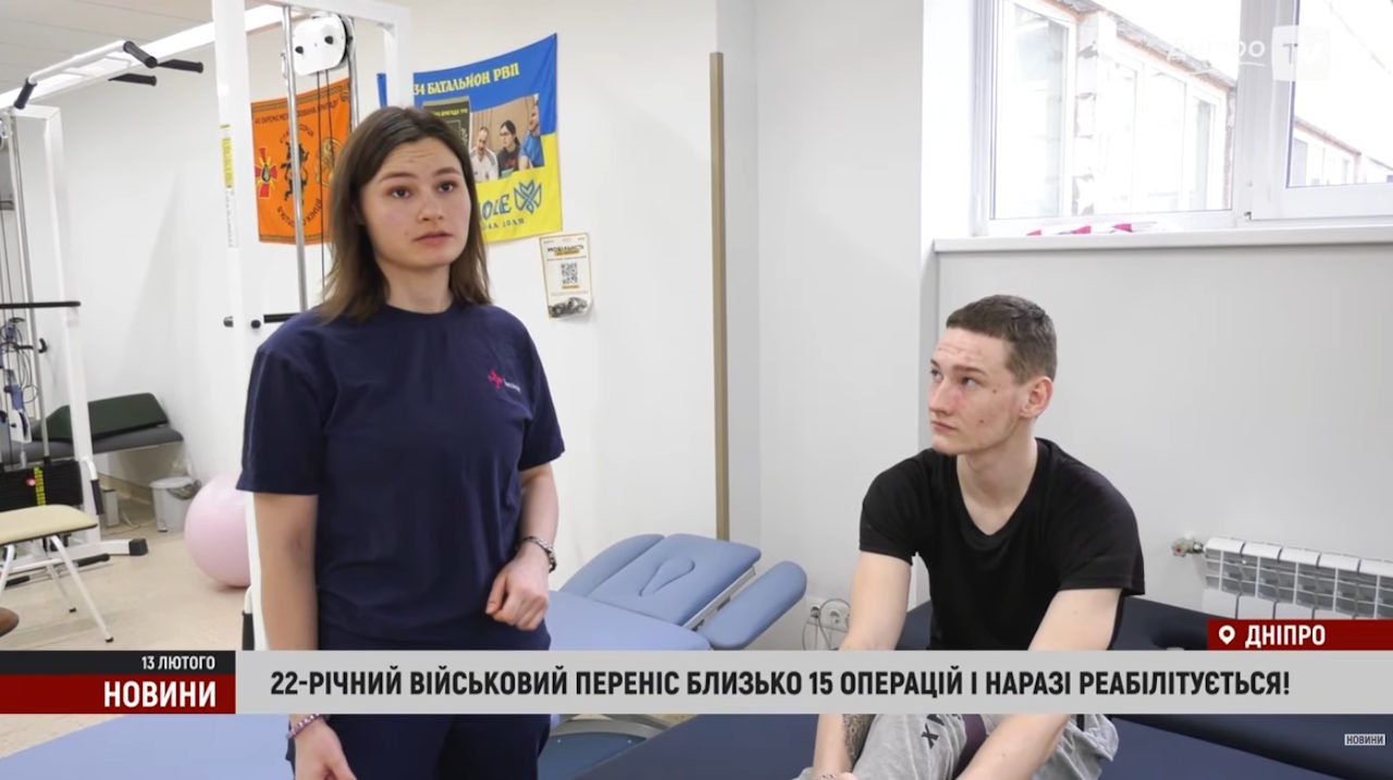 Шлях відновлення воїна, який після поранення втратив ногу і пережив 14 операцій (ВІДЕО). ампутація, військовий, володимир, поранення, протезування