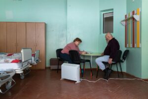 Світлина. У Києві облаштували додаткові місця для тимчасового проживання людей з інвалідністю та старшого віку. Новини, інвалідність, Київ, санаторій, тимчасове проживання, додаткові місця