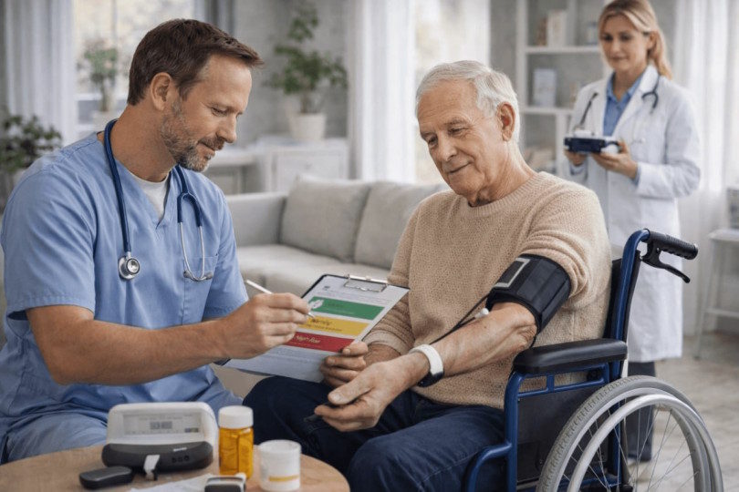 Скринінг здоров’я 40+ для маломобільних пацієнтів: чи можна пройти обстеження вдома. інвалідність, доступність, маломобільний пацієнт, обстеження, скринінг здоров’я 40+