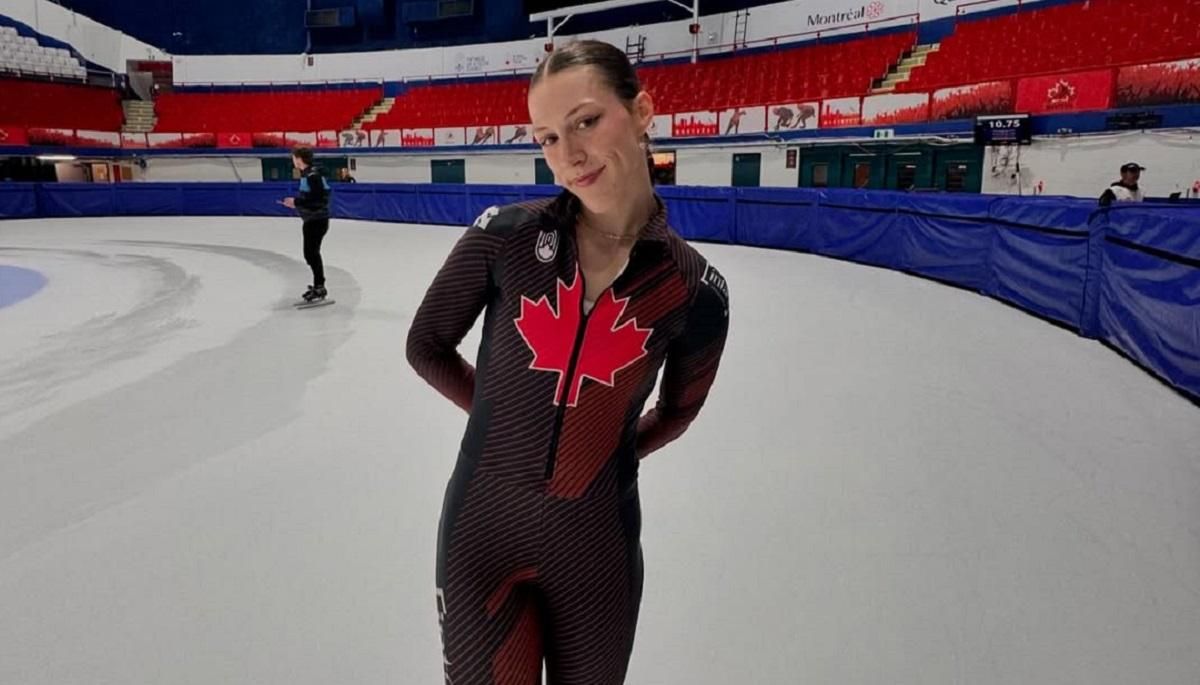 Канадська ковзанярка з інвалідністю завоювала срібло Олімпіади 2026 (ФОТО). інвалідність, олімпіада 2026, срібло, флоренс брюнель, шорт-трекістка