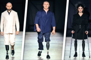 Мода без бар’єрів: на Ukrainian Fashion Week представили одяг-трансформер для людей з ампутаціями (ВІДЕО)